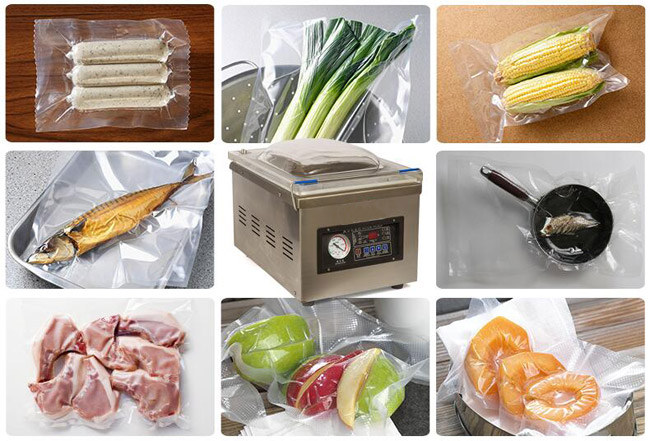 台式真空包装机包装样品